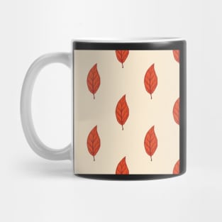 Red Leaf Mug